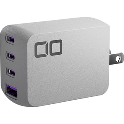 USB急速充電器 NovaPort QUADII USB PD（パワーデリバリー）対応 67W USB-C×3/USB-A×1 PD/PPS対応 NovaIntelligence搭載 ホワイト CIO-G67W3C1A-N2-WH