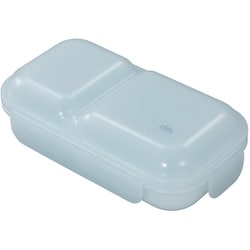 盛り付けしやすい 弁当箱 ドームマン 400ml ブルー