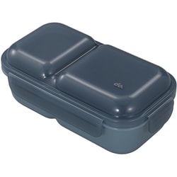 盛り付けしやすい 弁当箱 ドームマン 600ml ネイビー
