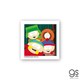 SP-018 SOUTH PARK スクエアステッカー 全員集合！ [キャラクターグッズ]