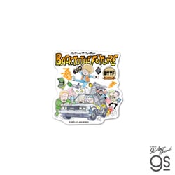 BTF-006 Back to the Future ダイカットステッカー イラスト Back to the Future [キャラクターグッズ]