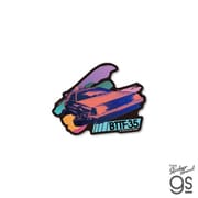BTF-009 Back to the Future ダイカットステッカー デロリアン Back to the Future-35 [キャラクターグッズ]