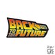 BTF-011 Back to the Future ビッグサイズステッカー ロゴ [キャラクターグッズ]