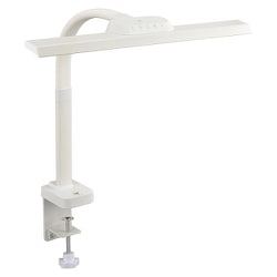 LEDクランプライト（T型） 給電ポート・明るさ検知センサー付 ホワイト AS-LD1118K-W