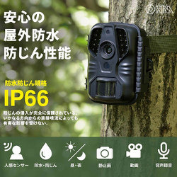 ヨドバシ.com - オーム電機 OHM 防犯カメラ 電池式トレイル