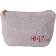 Hanes(ヘインズ) パイルポーチ ライトパープル