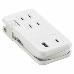 モバイルUSBタップ くるっと収納 15W HS-A3U1C115E-W