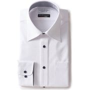 日本製素材 ノンアイロン スーパーストレッチ レギュラーカラーシャツ(白/M86) DEW627-XX