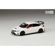 HJD431002W 1/43 ホンダ シビック TYPE R FL5 純正オプション装着車 チャンピオンシップホワイト [ダイキャストミニカー]