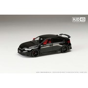 HJD431002BK 1/43 ホンダ シビック TYPE R FL5 純正オプション装着車 クリスタルブラックパール [ダイキャストミニカー]