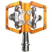 両面SPDタイプのペダル BALDWIN ORANGE XMF09AC-OR