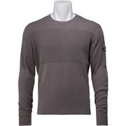 TLPMK332J4503L [ゴルフウェア メンズ リブクルーネックニット 長袖 3Lサイズ ブラウン]