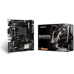 AMD B450チップセット搭載 Micro ATX マザーボード B450MHP
