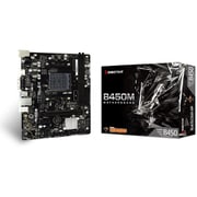 AMD B450チップセット搭載 Micro ATX マザーボード B450MHP