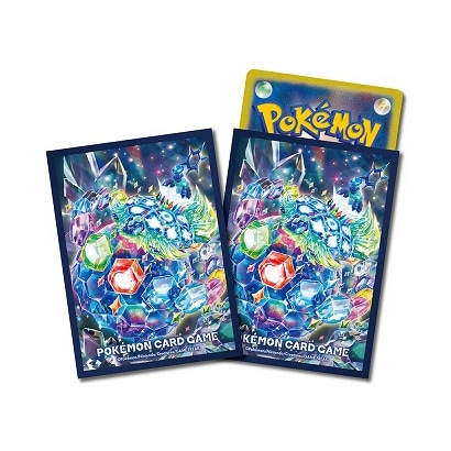 ポケモンカードゲーム デッキシールド プレミアム・グロス テラパゴス（ステラフォルム） [トレーディングカード用品]