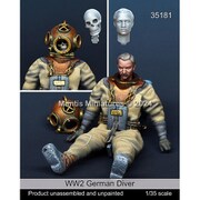 Man35181 1/35 WWII ドイツの潜水夫 [組立式プラスチックモデル]
