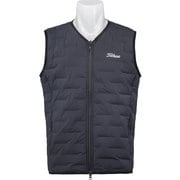 TLPMV345J0600S [ゴルフベスト メンズ 接結ストレッチインサレーションベスト Sサイズ ブラック]