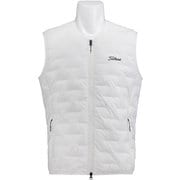 TLPMV345J0900S [ゴルフベスト メンズ 接結ストレッチインサレーションベスト Sサイズ オフホワイト]