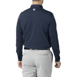 フットジョイ　（XL)長袖シャツ MEN'S ドットジャカード 長袖シャツ - FootJoy Japan