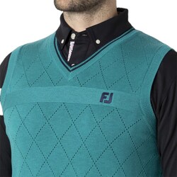 フットジョイ FJ ダイヤモンドパターン セーター Lサイズ フットジョイ FJ ダイヤモンドパターン セーター Lサイズ