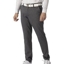 FJ-F24-P12 32156-L [ゴルフ メンズ マイクロチェック ストレッチロングパンツ Lサイズ ネイビー]