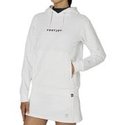 FJW-F24-M04 32304-XL [ゴルフ レディス FJ キルティング 長袖プルオーバーフーディー XLサイズ ホワイト]