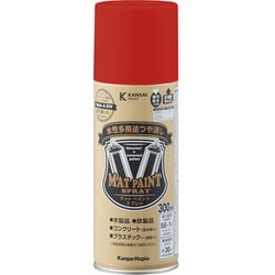 #00847651462300 [マットペイントスプレー ビビッドレッド 300ml]