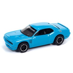 JLCT014CBL 1/64 2014 ダッジ チャレンジャー ペティ ガレージ ブルー [ダイキャストミニカー]