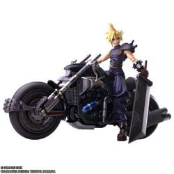 ファイナルファンタジーVII ブリングアーツ クラウド・ストライフ＆ハーディ＝デイトナ [塗装済完成品フィギュア 全長約225mm]