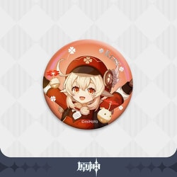 原神 キャラ缶バッジ 「火花騎士」クレー [キャラクターグッズ]