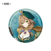 原神 缶バッジ テイワットスタイルシリーズ リサ 葉に隠れし芳名Ver. [キャラクターグッズ]