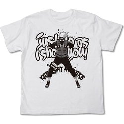 NARUTO-ナルト- 疾風伝 カカシ / WHITE Tシャツ Lサイズ [キャラクターグッズ]