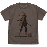 NARUTO-ナルト- 疾風伝 六道仙人モード ナルト / CHARCOAL Tシャツ Mサイズ [キャラクターグッズ]
