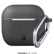 BOUNCE CASE AirPods(第3世代)ケース用 カバー カラビナ付 ブラック BOUNCEAIRPODS3K