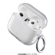 CLEAR CASE AirPods(第3世代)ケース用 カバー カラビナ付 クリア CLEARAIRPODS3T