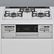 ビルトインガスコンロ Mytone(マイトーン) 幅60cm 都市ガス12・13A パールクリスタル(ミストホワイト) 前面パネル(シルバー) ココットプレート付属 RS31W35P48DGVW/13A