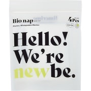 limerime ライムライム バンブーサニタリーパッドスリム 4枚入り 昼用 24cm 羽根つき [生理用ナプキン Bio nap（ビオ ナプ）]