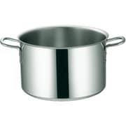IHマエストロ 3層鋼クラッド半寸胴鍋 27cm(10.0L) 本体 012279