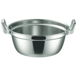 IHマエストロ 3層鋼クラッド段付鍋 39cm（15.5L） 本体 012308