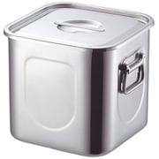 KO 18-8角キッチンポット 27cm(19.0L) 016014