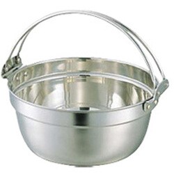 SW ステンレス電磁料理鍋 ツル付 30cm（8.0L） 017242