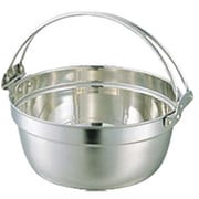 SW ステンレス電磁料理鍋 ツル付 30cm(8.0L) 017242
