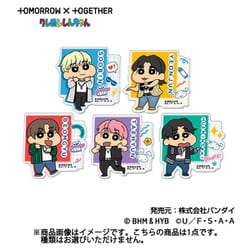 TOMORROW X TOGETHER | クレヨンしんちゃん アクリルバッジ 1個 [コレクショントイ]