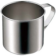 柏18-8手付コップ 9cm（570cc） 036064