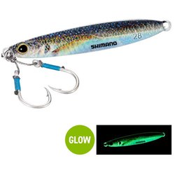 JW-228S [ショアソルトジグ コルトスナイパー アオモノキャッチャー 28g 012 STRグローアジ]