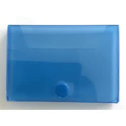 ポケットカードケース ブルー 23491-03