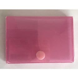 ポケットカードケース ピンク 23491-04