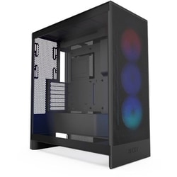 ミドルタワーPCケース H7FLOW RGB（2024） ブラック CM-H72FB-R1
