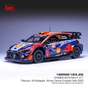 18RMC193 1/18 ヒョンデ i20 N Rally1 2023年 セントラルヨーロピアンラリー 優勝 #11 T.Neuville/M.Wydaeghe [ダイキャストミニカー]