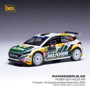 RAM920SPLQ 1/43 ヒョンデ i20 N Rally2 2024年 モンテカルロラリー #45 H.Vossen-W.Vissenberg [ダイキャストミニカー]